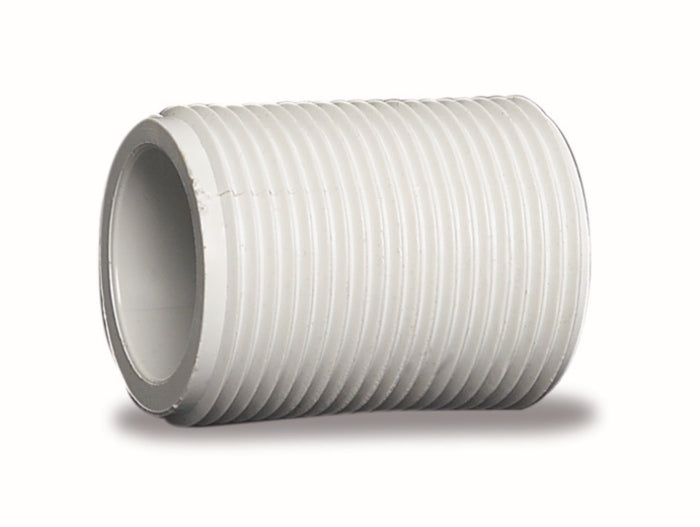 Conduit Screwed Nipple 25mm Grey