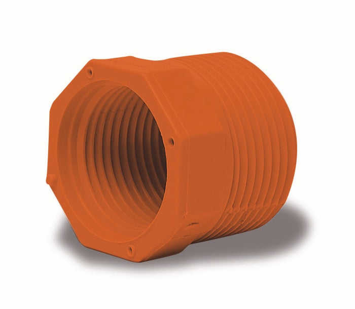 Conduit Reducer Screw 25mm Orange