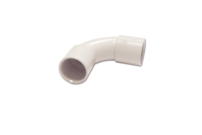Conduit Solid Elbow 20mm Grey