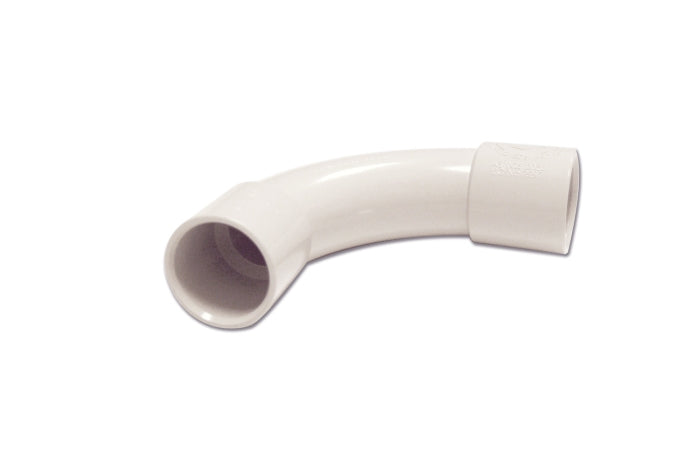 Conduit Plain Bend 25mm Grey