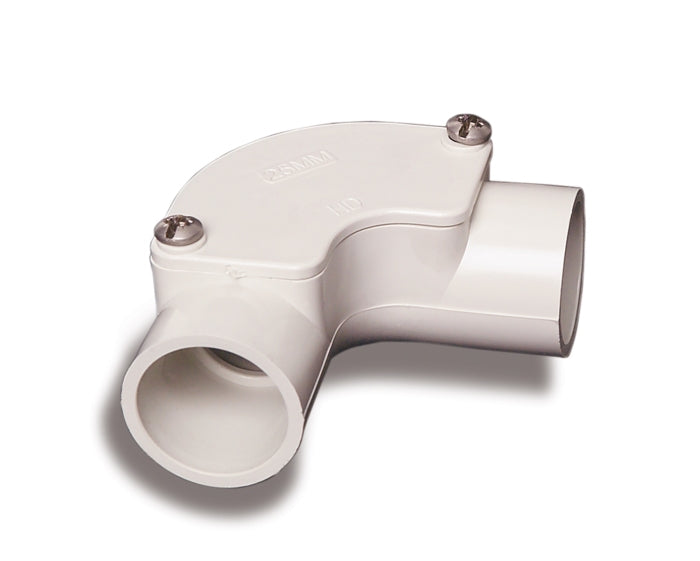Conduit Inspection Elbow 20mm Grey