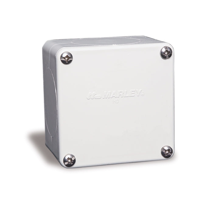 Conduit Box Adaptable 76 x 76 x 47mm Grey