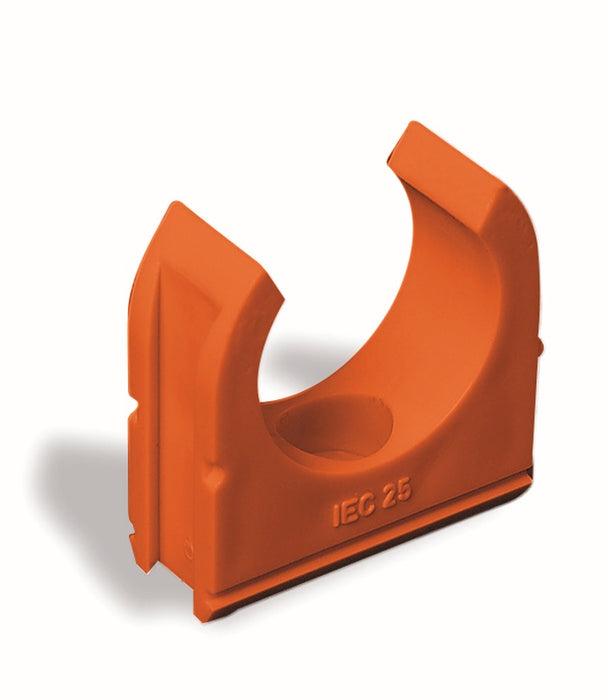 Conduit Clip 32mm Orange