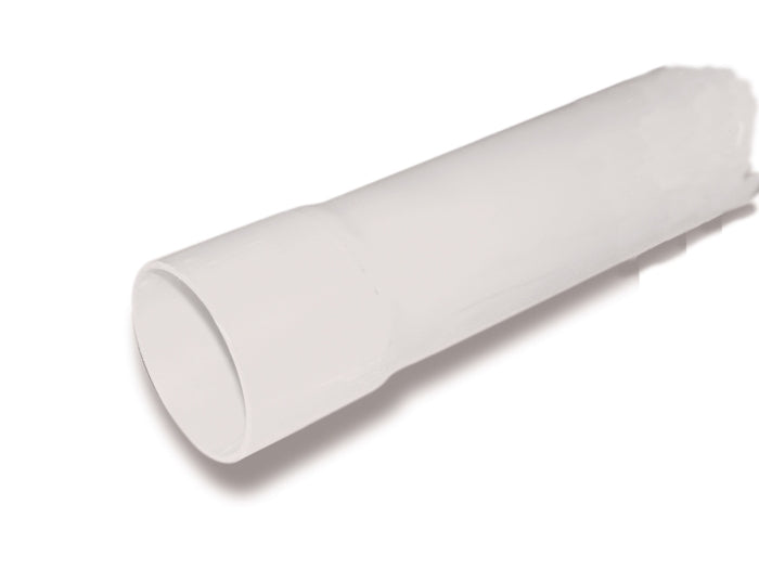 Duct 50mm PN12 Class D PVC White 6m