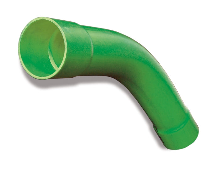 Sweep Bend 50mm 45Deg 750mm 350mm Rad Green