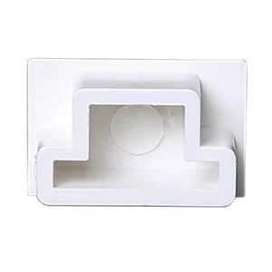 Trunking End Piece 25 x 16mm White