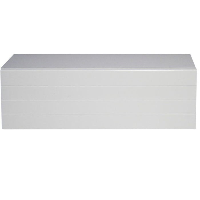 Cat6 Duct 110mm Single Channel with Cover 3m Penrose White