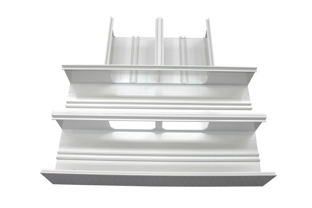 Cat6 Duct 170mm Riser Tee P/Coated