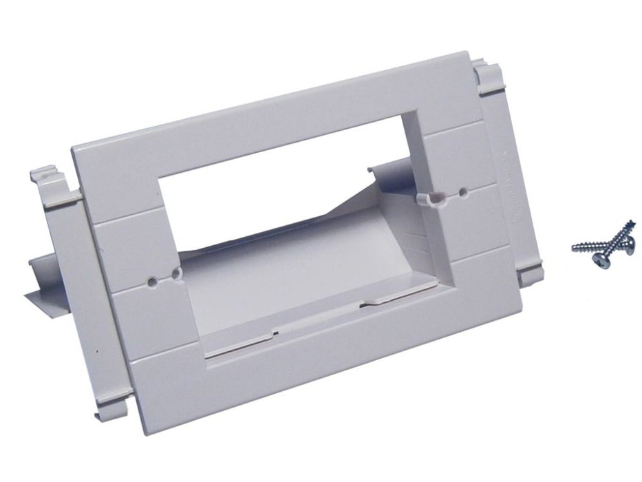 Cat6 Skirting Trunking - Mounting Kit White