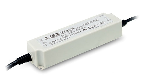 LED Driver 40W 24V 1.67A CC & CV PFC IP67