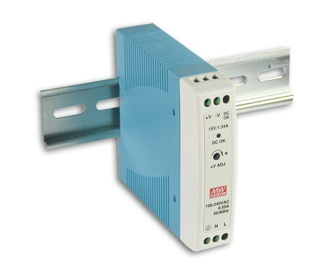 Power Supply 1A 24VDC Din Rail Mount