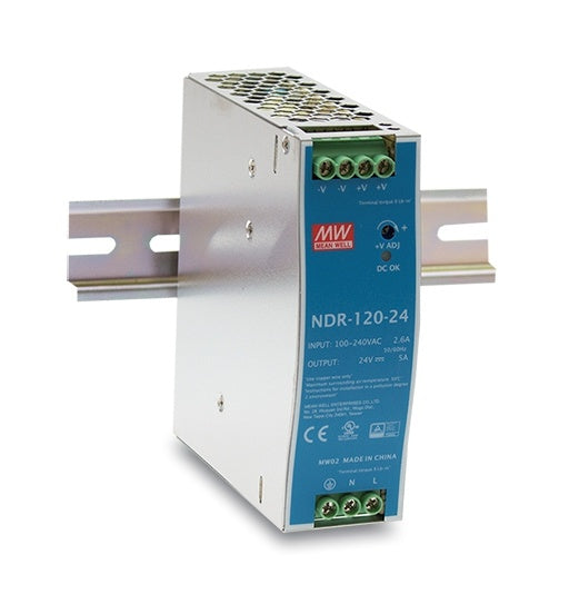 Power Supply Slim 120W 2.5A 48VDC Din Mnt