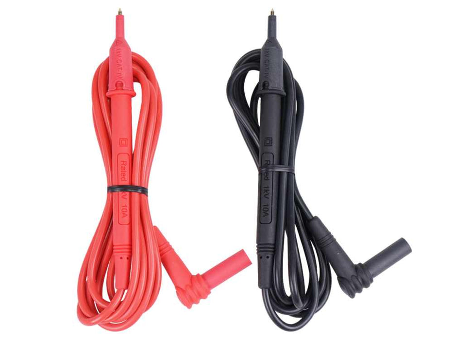 Test Lead Set with Probes Red and Black