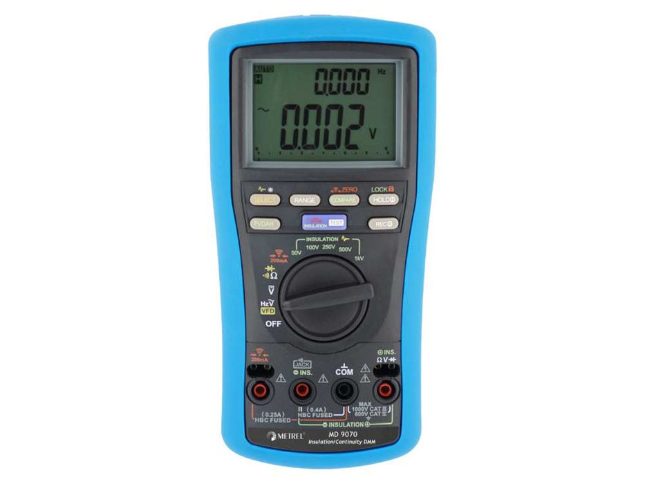 Multimeter Digital True RMS Insulation 1kV Cat IV