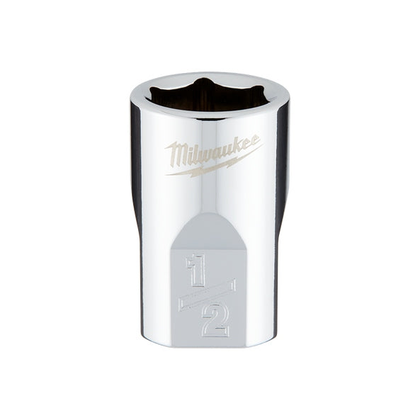 Socket 3/8 Drive SAE Standard 15/1 Inch Chrome Flat Side