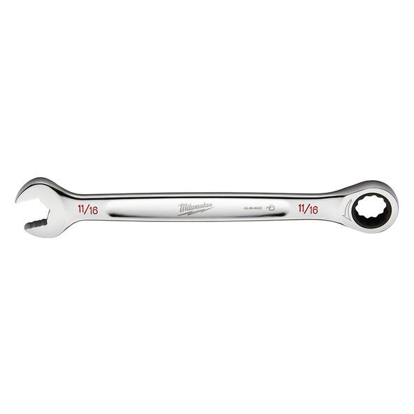 MaxBite  SAE Ratcheting Combination Wrench 11/16in