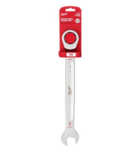 MaxBite SAE Ratcheting Combination Wrench 1-1/16in