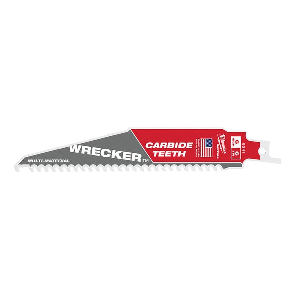 Sawzall Carbide Blade The Wrecker 150mm