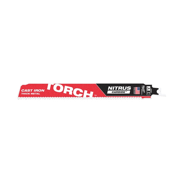 Sawzall Carbide Blade Torch with Nitrus 7tpi 150mm