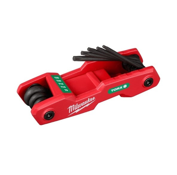 Folding Hex Key Set 8pc Torx