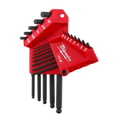 Hex Key Set 13pc SAE L-Style Ball End