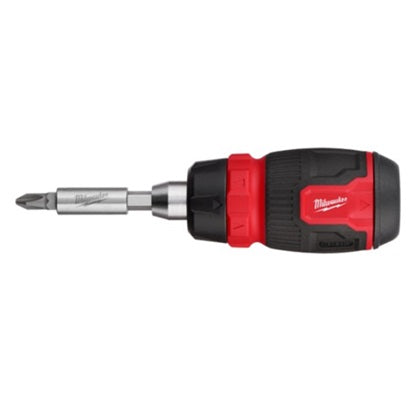 Ratcheting Compact Screwdriver 8-in-1 Multi-Bit