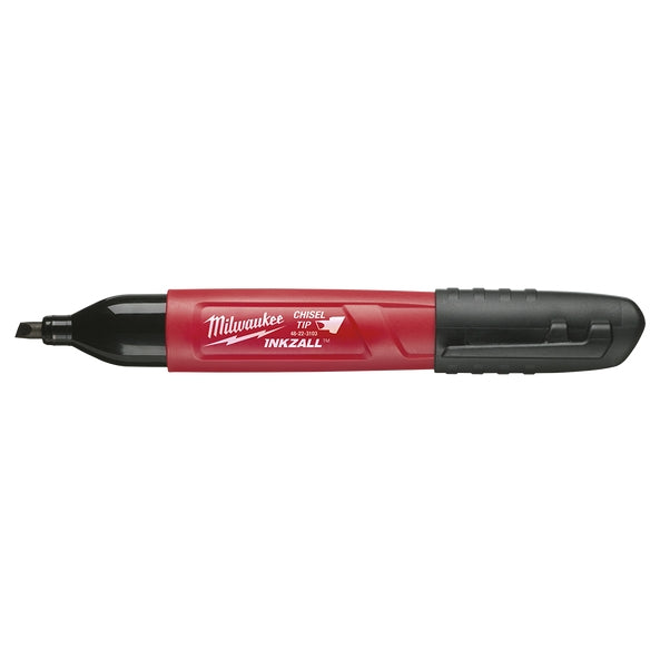 Inkzall Marker Pen Chisel Tip Black