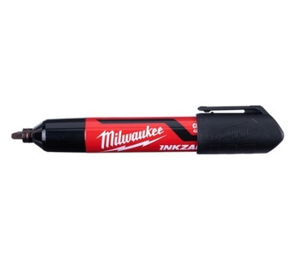 Inkzall Marker Pen Large Chisel Tip 6.2mm Black