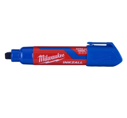 Inkzall Marker Pen Extra Large Chisel Tip 14.5mm Blue