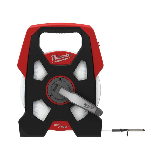 Open Reel Long Measuring Tape 30M 3to1 Gearing