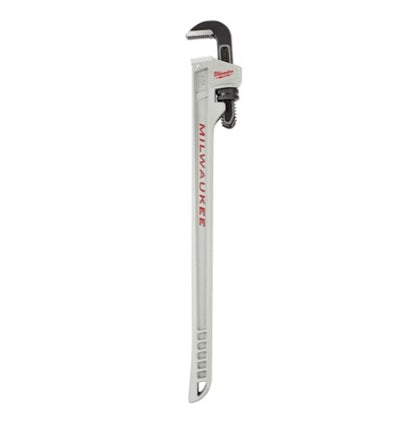 Pipe Wrench 10in Aluminium w/Powerlength Handle