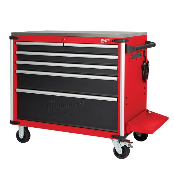 Mobile Work Bench Steel Top 40in