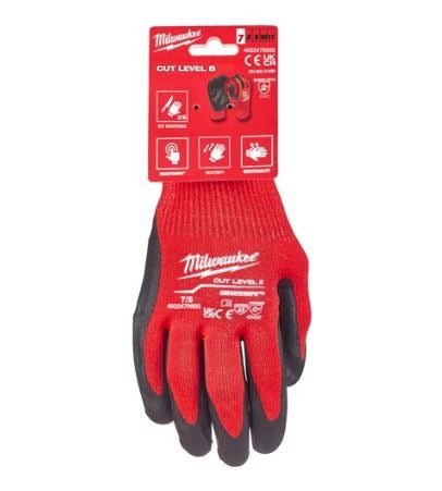 Smartswipe Gloves Cut Level 2(B) Nitrile Dipped Small