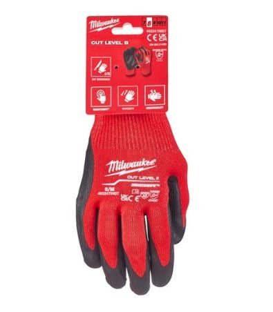 Smartswipe Gloves Cut Level 2(B) Nitrile Dipped Medium