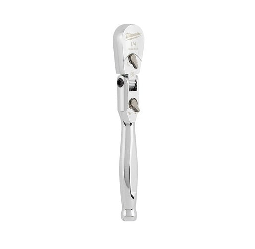 Ratchet 1/4in Drive Flex Head 6in