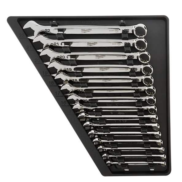 Maxbite Combo Wrench Set 15pc Metric W/Storage Holder