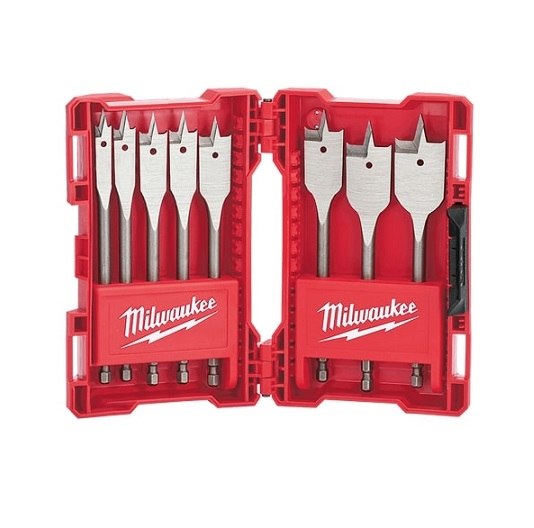 Timber Spade Bit Set 8pcs