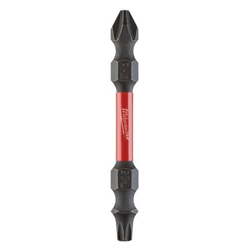 Shockwave Power Bit PH2/SQ2 Double Ended 60mm