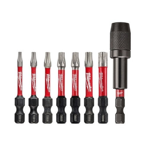 Shockwave Power Bit Torx 50mm Security 8Pc Set