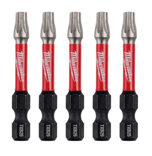Shockwave Power Bit Security Torx TXB025 50mm (Pkt5)