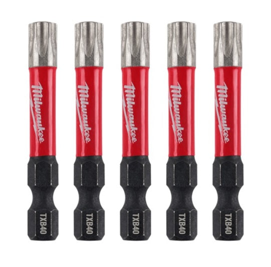 Shockwave Power Bit Security Torx TXB040 50mm (Pkt5)