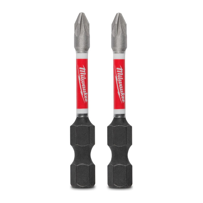 Shockwave Power Bit Pozidrive No1 50mm (2in) 2pk