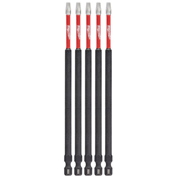Shockwave Power Bit Square Recess No.2 150mm (Pkt5)