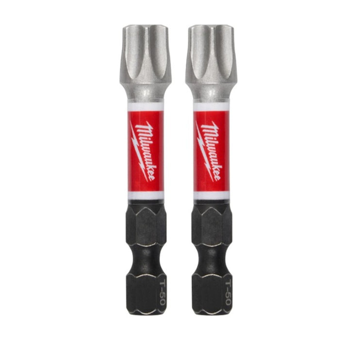 Shockwave Power Bit Torx T50 50mm (2in) 2pk