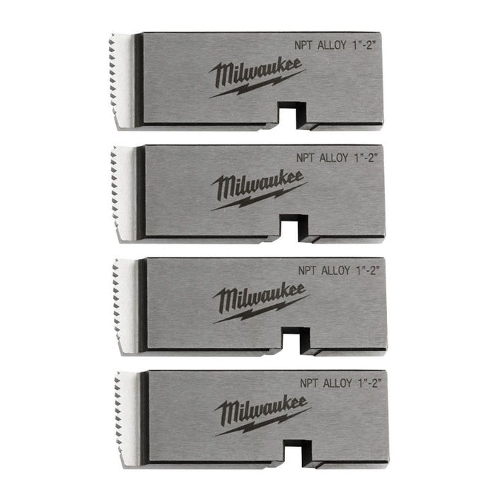 Universal Pipe Threading Die Set 1in - 2in Alloy NPT