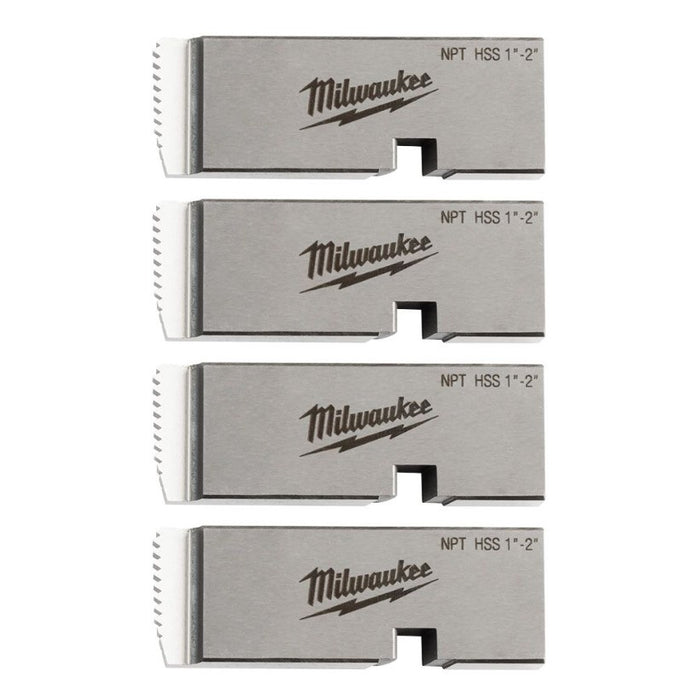 Universal Pipe Threading Die Set 1-2in Hi Speed SS NPT