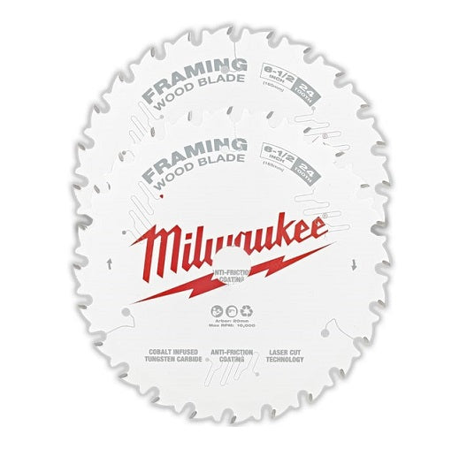 Circular Saw Blade CSB 24T Framing 165mm 2Pack