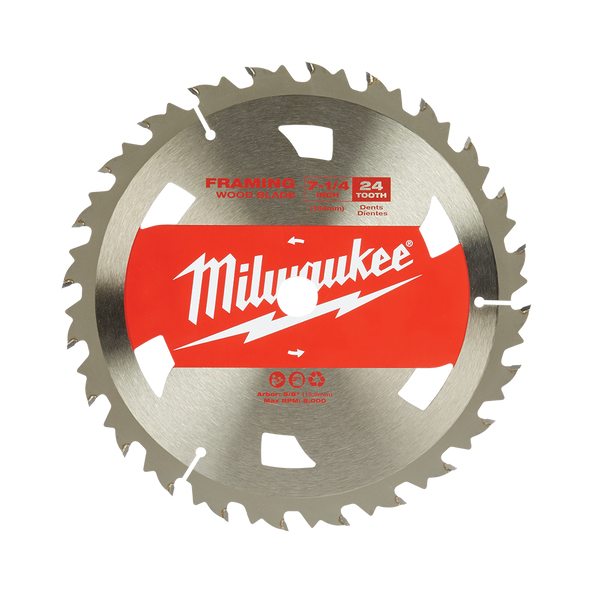 Circular Saw Blade CSB 24T Basic Framing 184mm 20mm Arbor