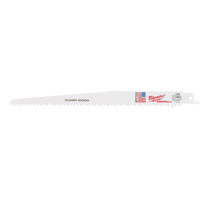 Recip Saw Blade 230mm Wood/Plastic 6tpi (Pkt5)