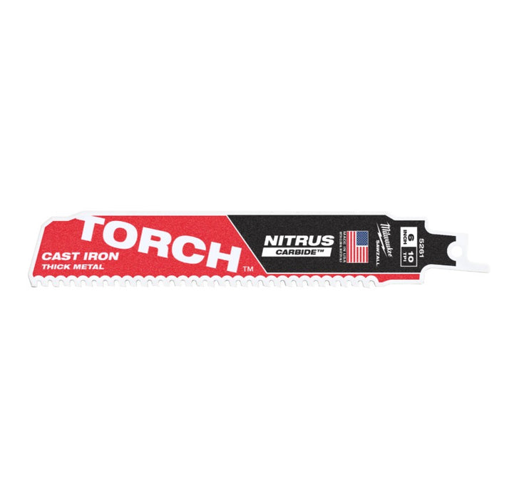 Sawzall Nitrus Blade Torch with Nitrus 6tpi 150mm